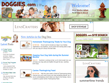 Tablet Screenshot of doggies.com